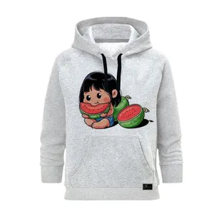 هودی زنانه مدل یلدا کد B234 رنگ طوسی