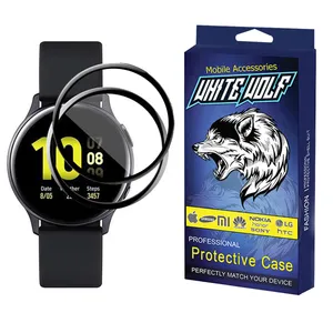 محافظ صفحه نمایش وایت ولف مدل W-PWM مناسب برای ساعت هوشمند سامسونگ galaxy Active 2 40mm بسته 2 عددی