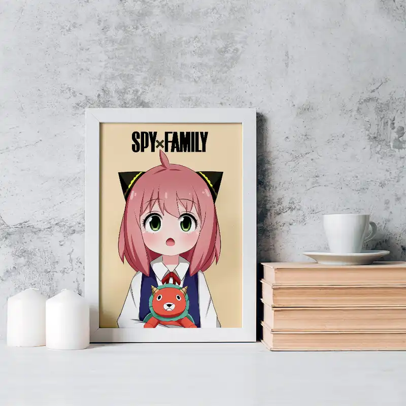 تابلو خندالو مدل آنیا فورجر انیمه اسپای ایکس فمیلی کد 17720