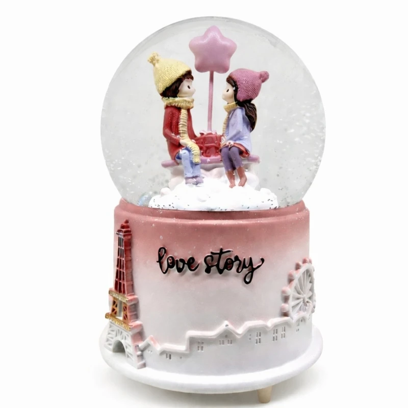 گوی موزیکال مدل پمپی عاشقانه