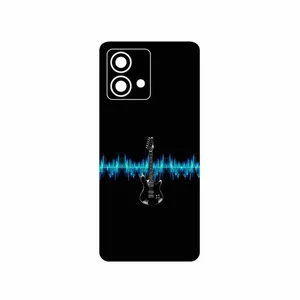 MAHOOT Electric Guitar Cover Sticker for Motorola Moto G84