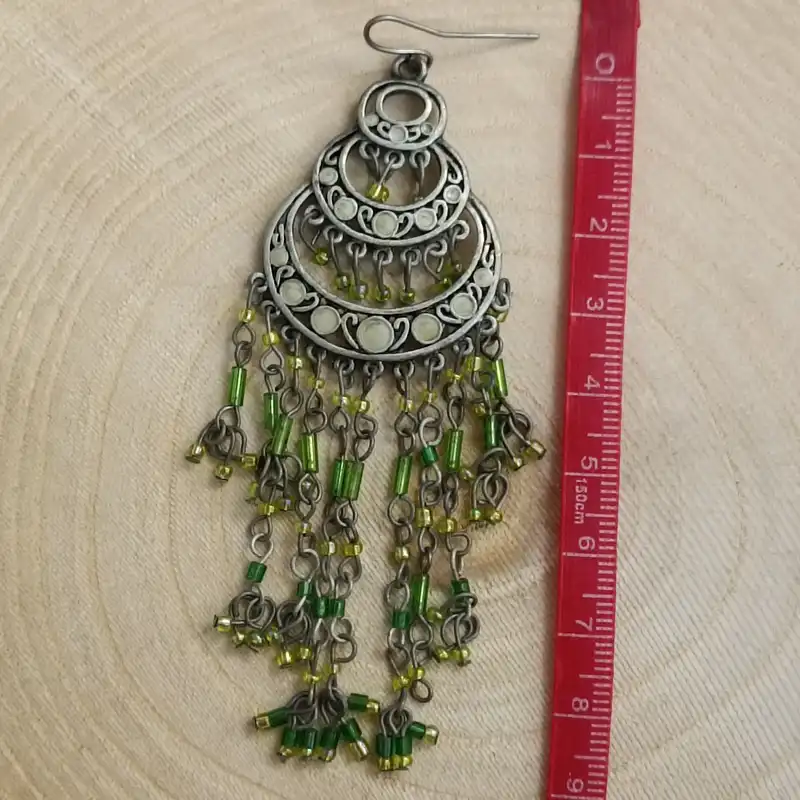 گوشواره زنانه مدل هندی سنتی