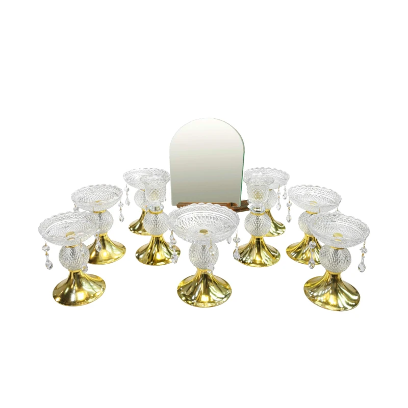 مجموعه ظروف هفت سین 10 پارچه مدل پیروز