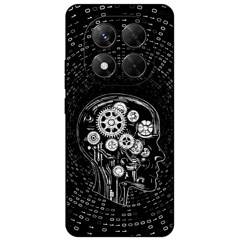 کاور مگافون طرح ربات انسانی مدل 7428 مناسب برای گوشی موبایل شیائومی Redmi Note 14 Pro 4G