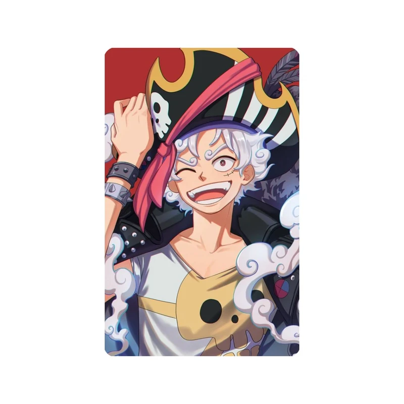 استیکر کارت مدل انیمه طرح وان پیس مانکی دی لوفی one piece Monkey D Luffy کد 6408