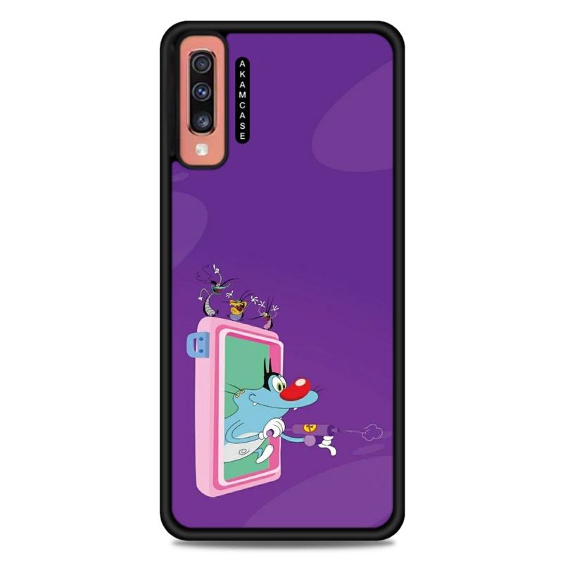 کاور آکام مدل AMC-WSGA70-OGGY-14 مناسب برای گوشی موبایل سامسونگ Galaxy A70