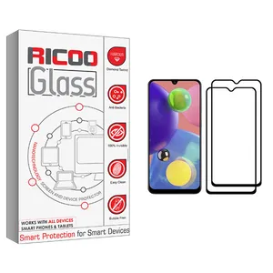 ricoo +HD Screen Protector For Samsung Galaxy A70s Pack Of 2