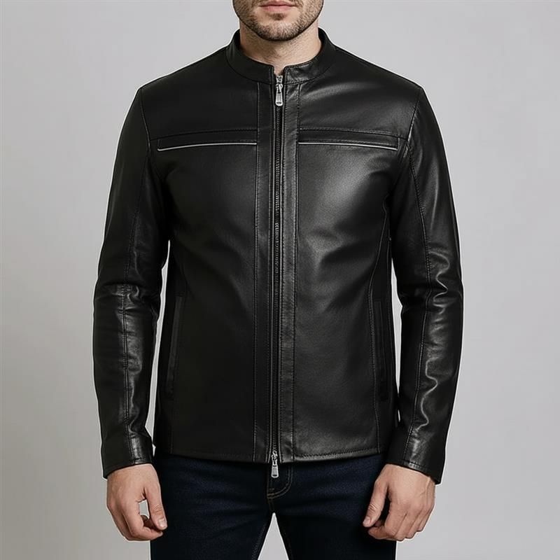 کت چرم مردانه چرم مشهد مدل K0623 -  - 1