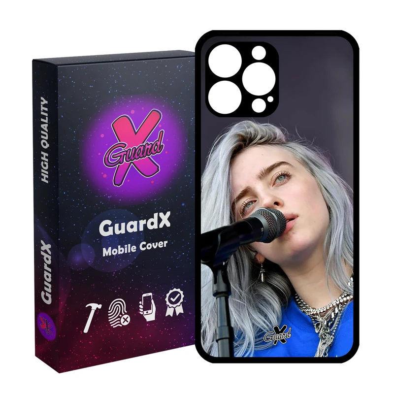 کاور گارد ایکس طرح Billie Eilish مدل 10242 مناسب برای گوشی موبایل اپل iPhone 13 Pro Max