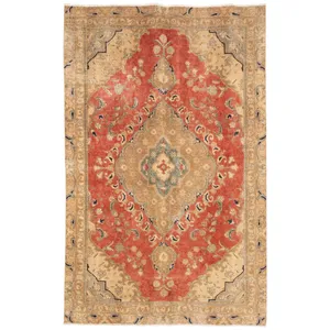 فرش دستباف رنگ شده چهار متری سی پرشیا کد 813018
