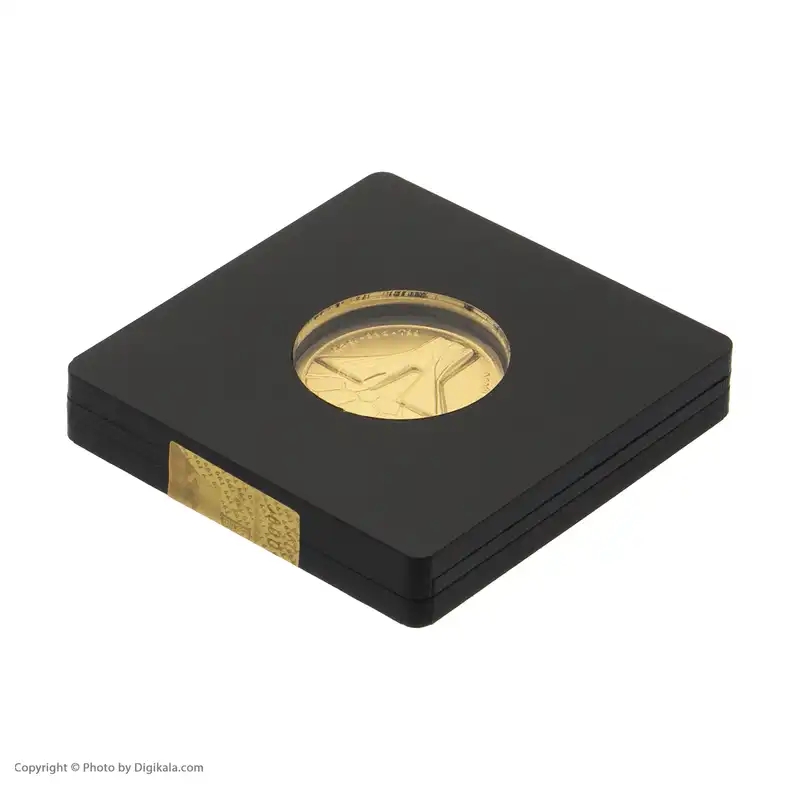 شمش طلای 24 عیار نقش برجسته طرح برج آزادی