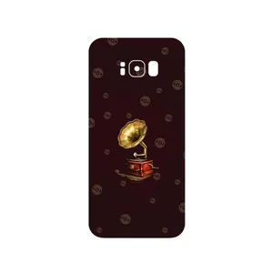 MAHOOT Gramophone Nostalgia Cover Sticker for Samsung Galaxy S8 Plus