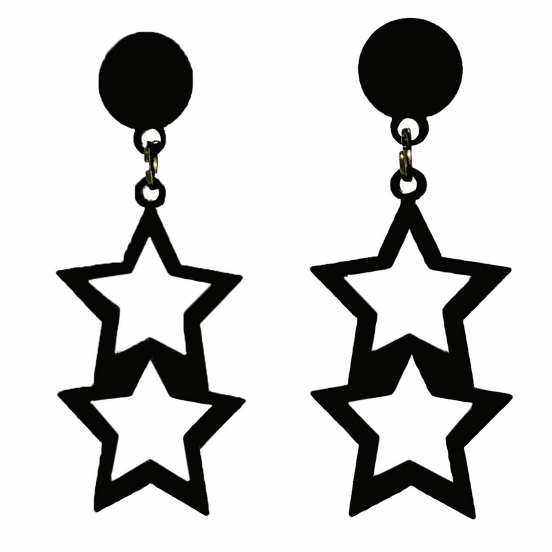 گوشواره زنانه مدل E.KSH.2STTU مجموعه‌ دو عددی