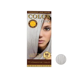 کیت رنگ مو کالرتایم شماره 88 حجم 40 میلی لیتر رنگ نقره ای