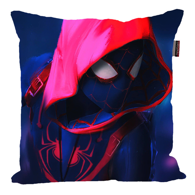 کوسن کودک مدل مایلز مورالز و اسپایدرمن Miles Morales and Spiderman کد KO386