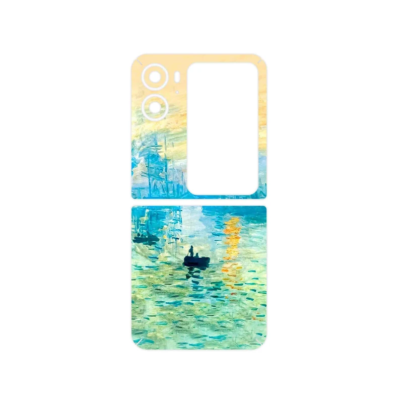 برچسب پوششی ماهوت مدل Impression of Monet مناسب برای گوشی موبایل اپو Find N2 Flip