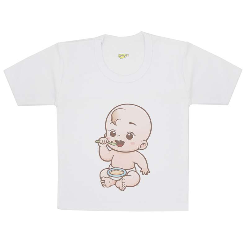 تی شرت آستین کوتاه نوزادی کارانس مدل TSB-3001