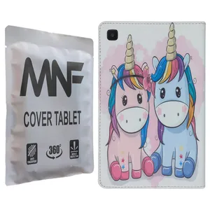 کیف کلاسوری ام ان اف طرح یونی کورن کد M-160 مناسب برای تبلت سامسونگ Galaxy Tab S6 Lite P610 / P615