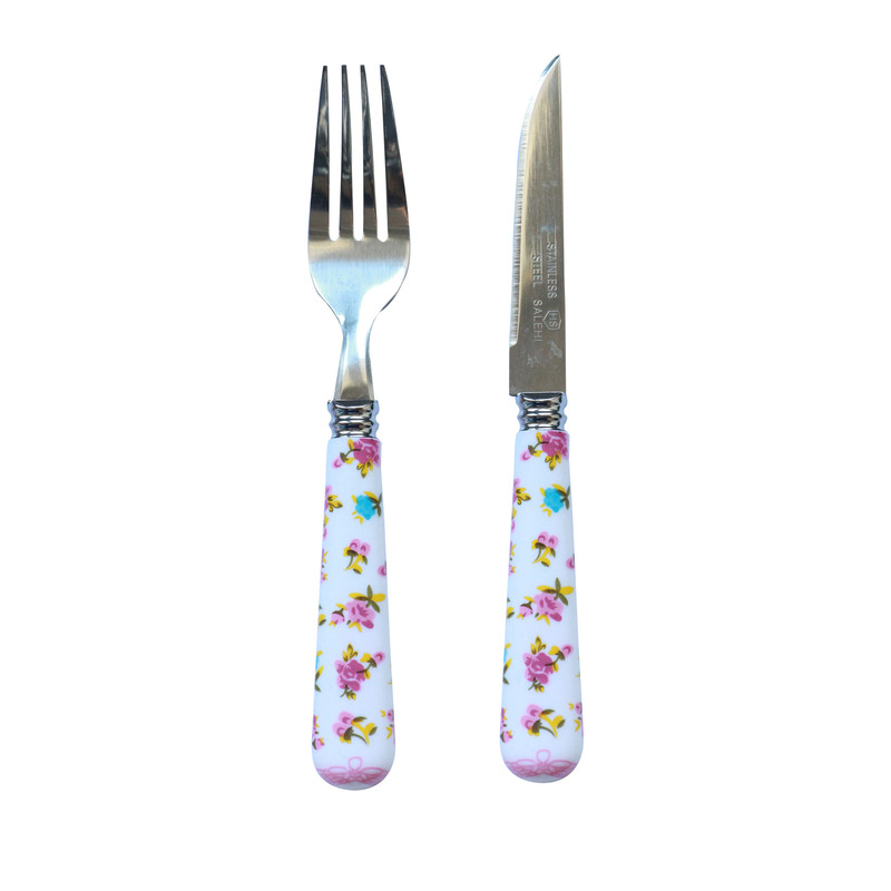 ست کارد و چنگال میوه خوری 12 پارچه اس اچ مدلA1