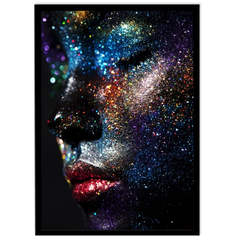 تابلو نوری بکلیت طرح آرایش کهکشانی مدل B-14518