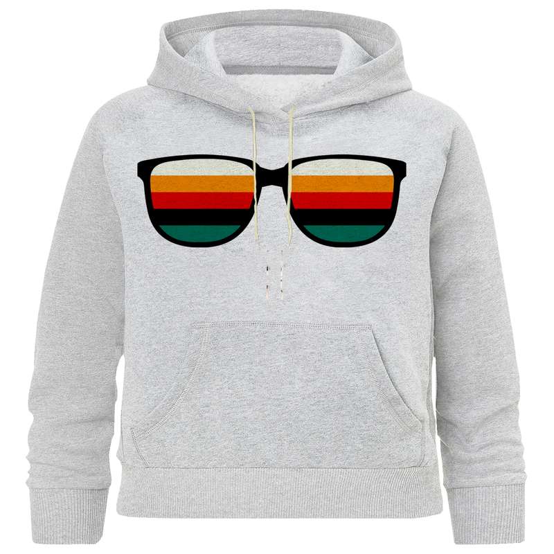هودی دخترانه مدل عینک کد M 218