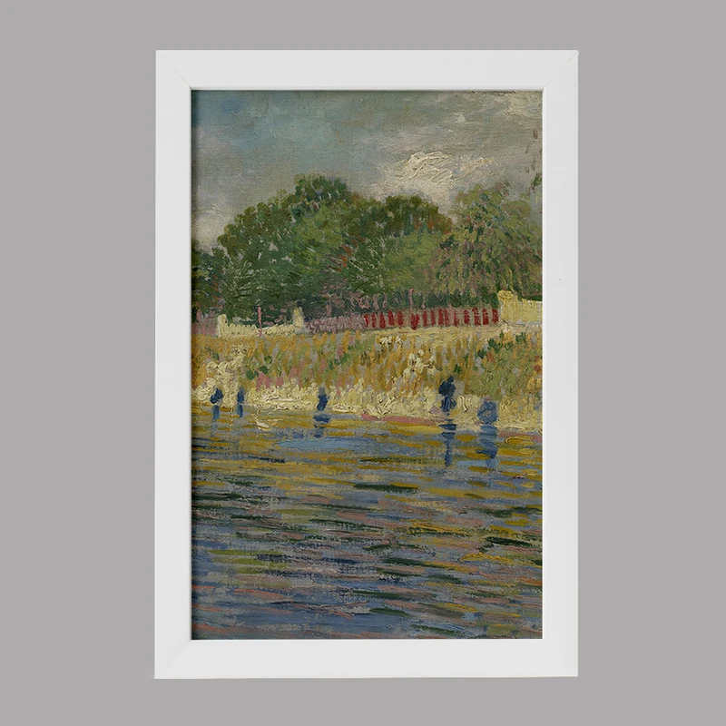 تابلو خندالو مدل بانک سن ونسان ونگوگ (Van Gogh) کد 36803