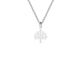 گردنبند نقره زنانه هایکا مدل درخت کد n.ha2-66