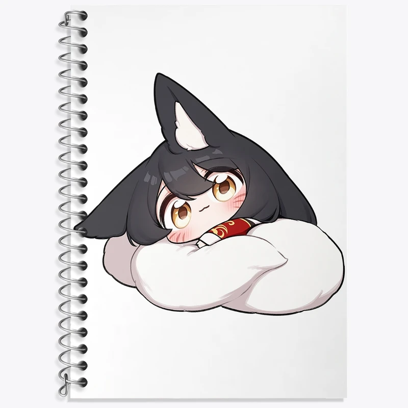 دفتر زبان 50 برگ خندالو مدل دو خط طرح بازی لیگ اف لجندز (League of Legends) کد 33003