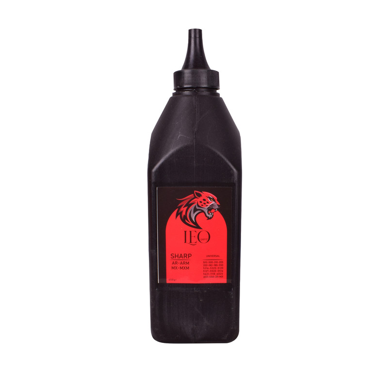 پودر شارژ مشکی 450 گرمی شارپ مدل LEO