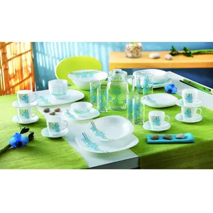 سرویس غذا خوری 46 پارچه لومینارک مدل بامبو فلاور