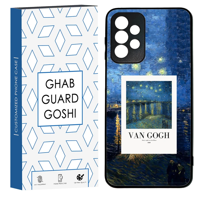 کاور قاب گارد گوشی طرح ونگوگ کد TPU-058 مناسب برای گوشی موبایل سامسونگ Galaxy A73