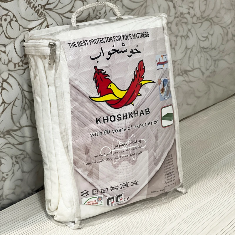 عکس شماره 3 : محافظ تشک خوشخواب مدل ضدآب پروفکت سایز 80 × 180 سانتی متر