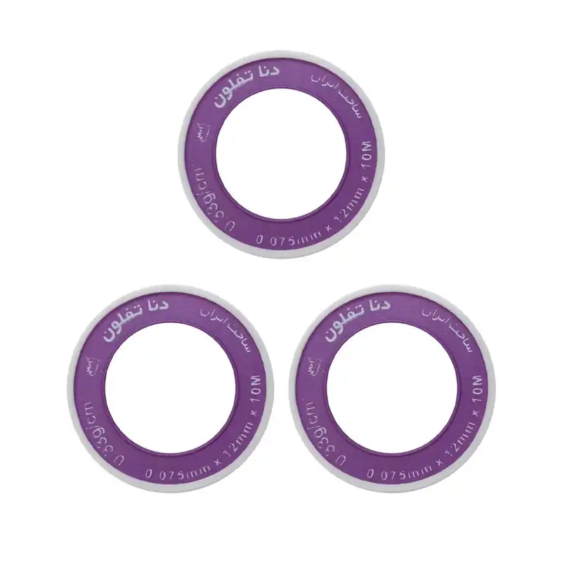 نوار تفلون دنا مدل 10 بسته 3 عددی