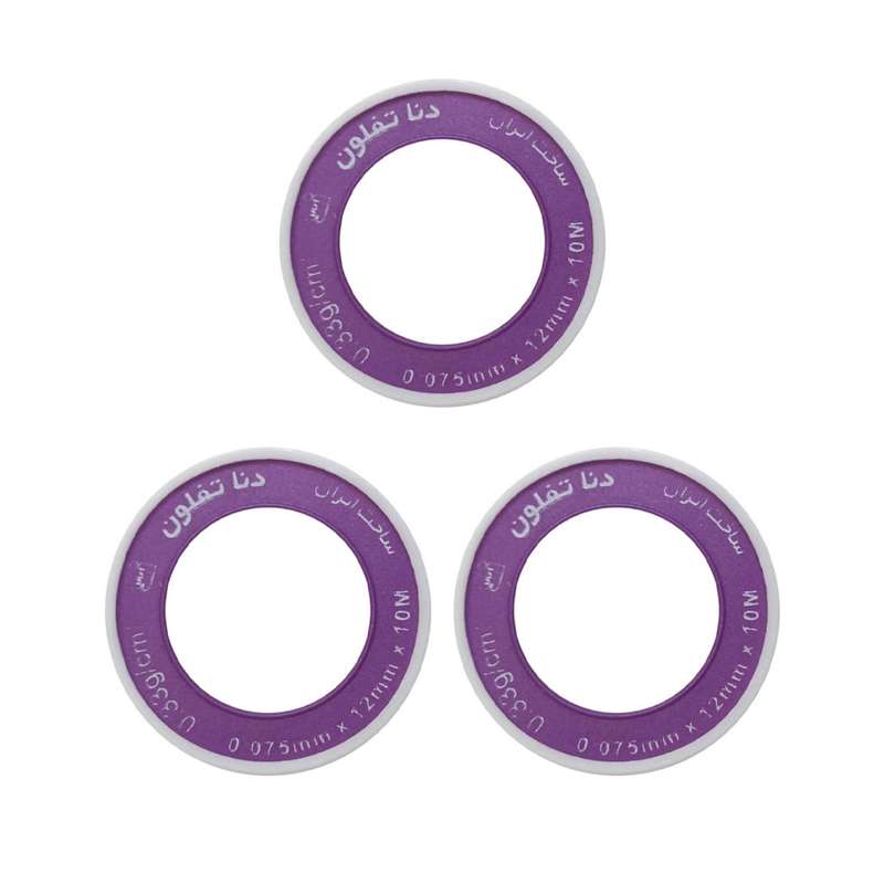 نوار تفلون دنا مدل 10 بسته 3 عددی