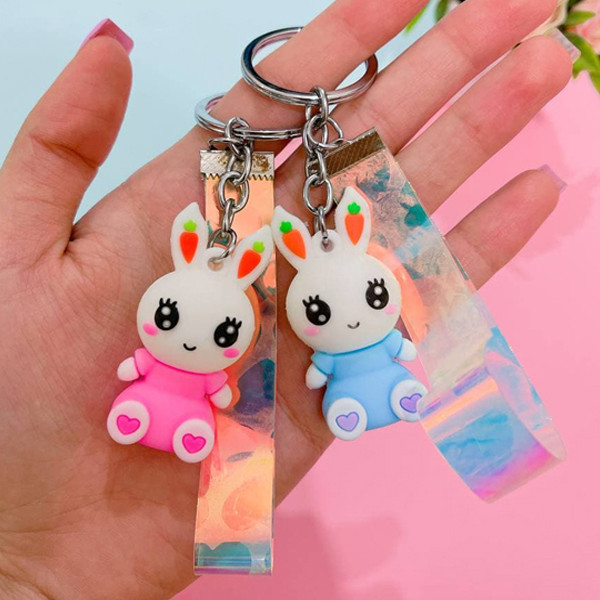 جاکلیدی دخترانه مدل خرگوشک