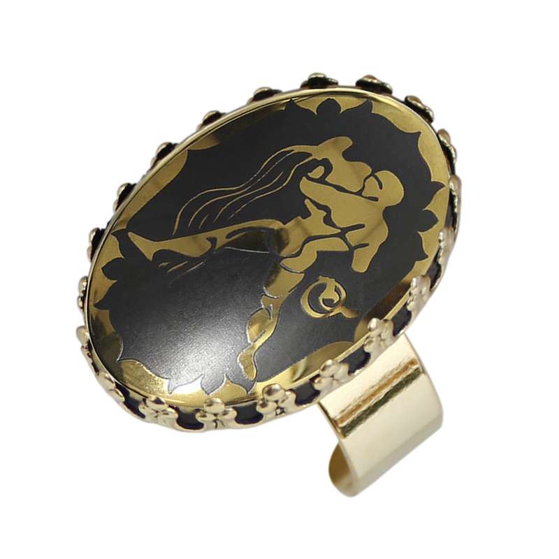 انگشتر زنانه مدل حدید بهمن کد 8977