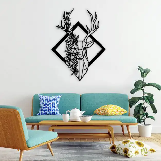 استیکر دیواری طرح گوزن کد 081