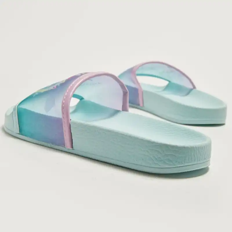 دمپایی زنانه ال سی وایکیکی مدل استپ دار پاستیلی