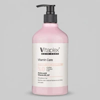 شامپو مو ویتاپلکس مدل Vitamin Care 01 حجم 500 میلی&zwnj;لیتر مناسب موهای خشک و معمولی، نرم&zwnj;کننده، مرطوب&zwnj;کننده، تقویت&zwnj;کننده، ترمیم&zwnj;کننده، براق&zwnj;کننده و ضد وز