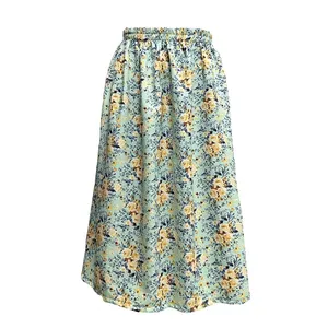 دامن چین‌دار زنانه مدل S111