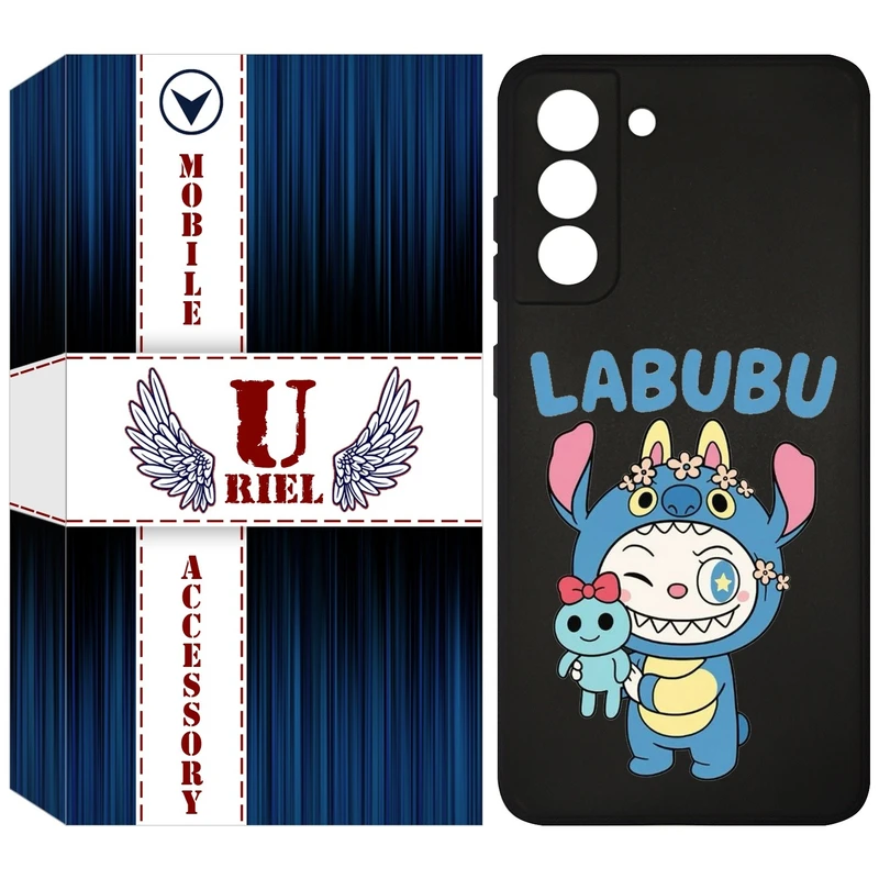 کاور یوریل قاب مدل KSH کد 112 طرح عروسک لبوبو مناسب برای گوشی موبایل سامسونگ Galaxy S21 FE 5G