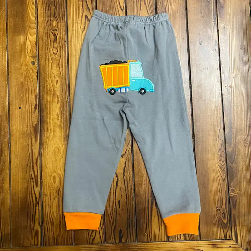 ست بادی و شلوار نوزادی مدل کامیونی