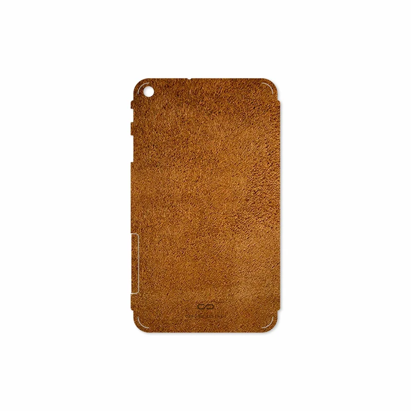 برچسب پوششی ماهوت مدل Brown-Chamois-Leather مناسب برای تبلت هوآوی Mediapad T1 7.0 2015