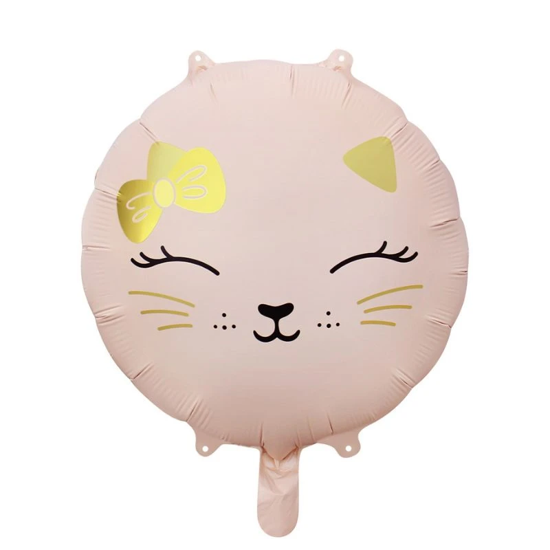 بادکنک فویلی مدل سر گربه کد kp76