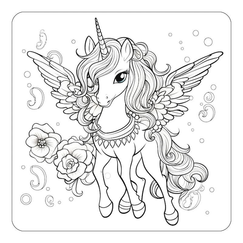 مگنت کاکتی طرح اسب تک شاخ و یونیکورن مدل mp30369