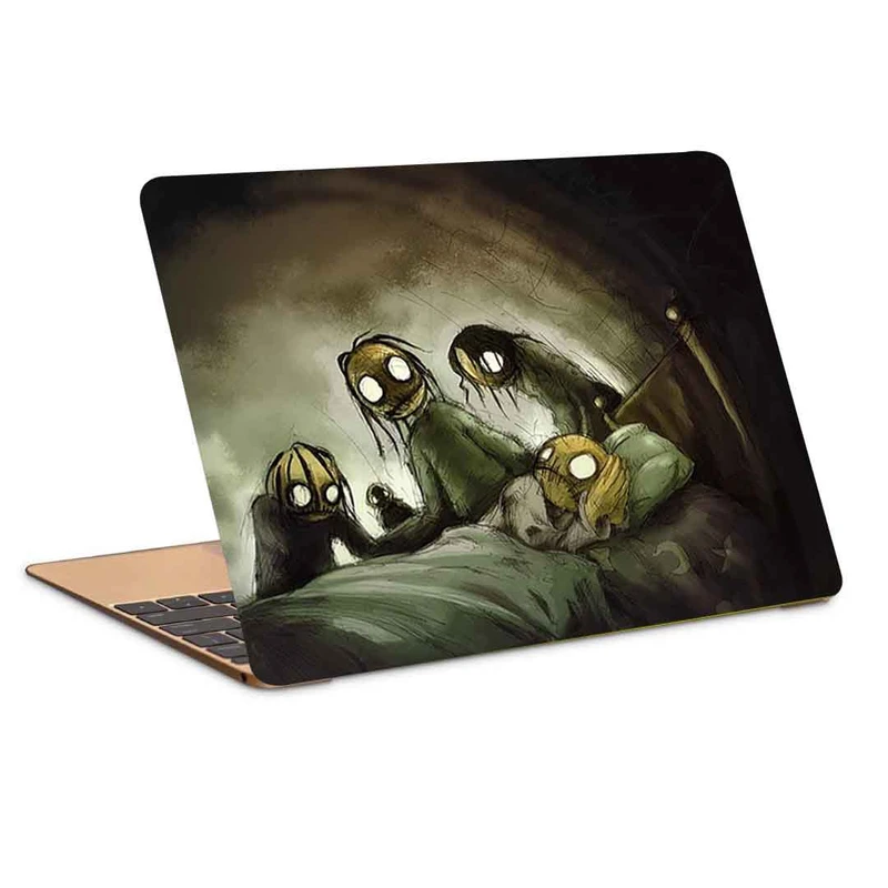 استیکر لپ تاپ طرح Art.Work.dholl 81 کد c-1196مناسب برای لپ تاپ 15.6 اینچ