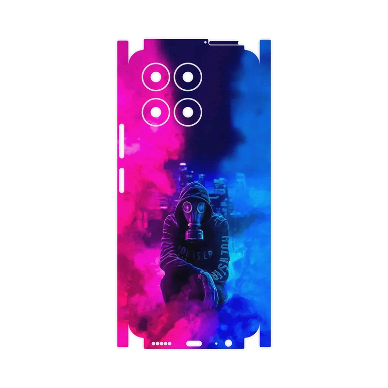 برچسب پوششی ماهوت مدل Smoke Rainbow Digital Art 2-FullSkin مناسب برای گوشی موبایل آنر X6a