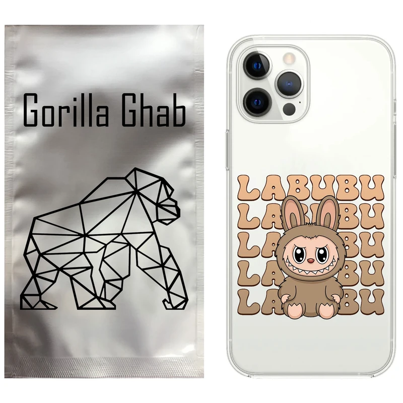کاور گوریلا قاب مدل CLG کد 134 طرح لبوبو Labubu مناسب برای گوشی موبایل اپل iPhone 13 Pro Max