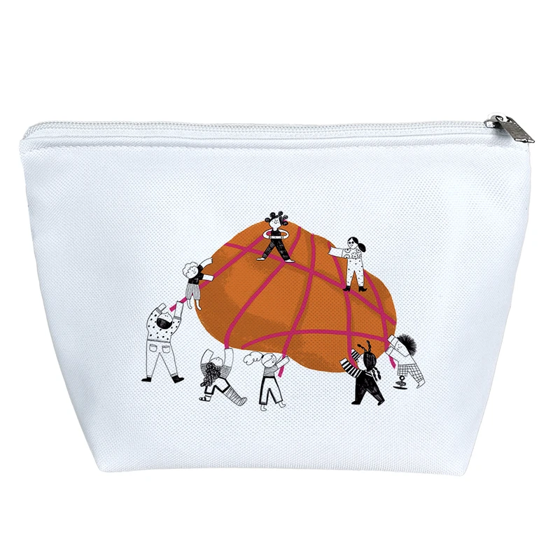 کیف لوازم آرایش دخترانه خندالو مدل بازی کودکانه کد H1836