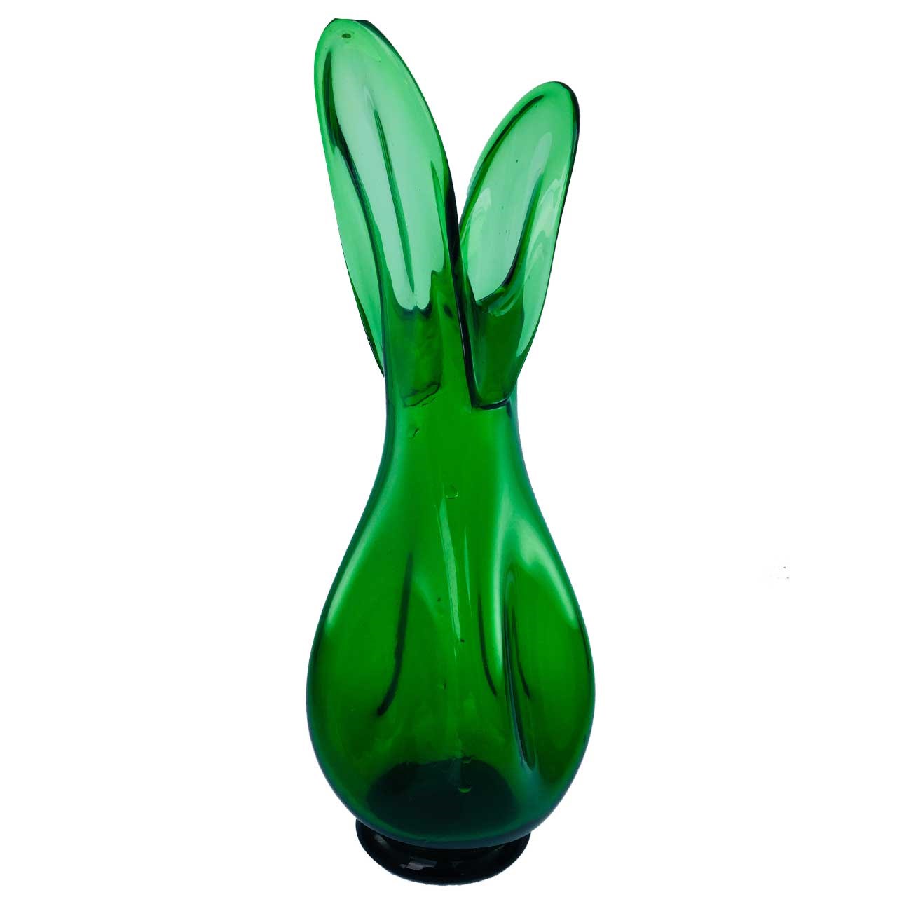 گلدان شیشه ای مدل لب خرگوشی کد 39 متوسط